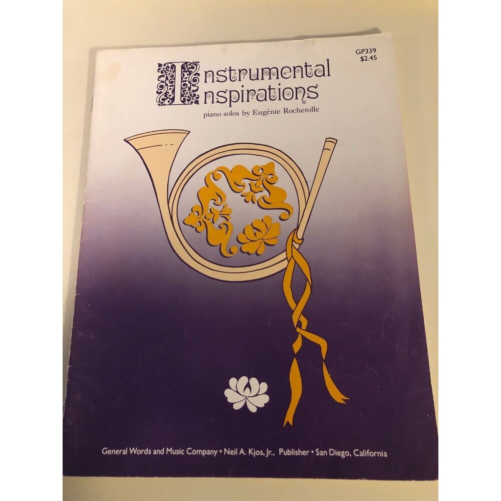 GP339 - Instrumental Inspirations - piano solos - Sheet music - VERY GOOD